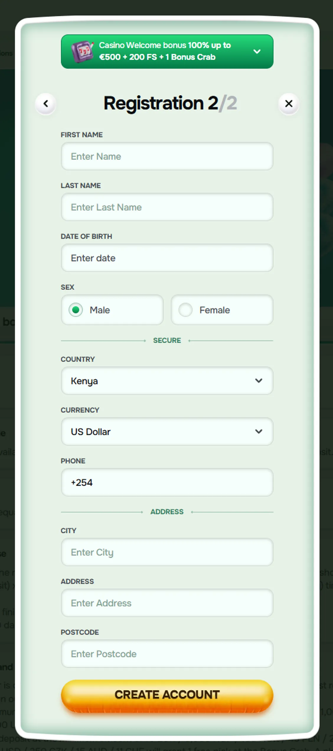 betweb